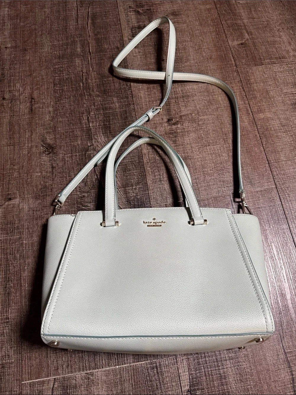 Kate Spade Patterson Drive satchel w/ matching wallet
